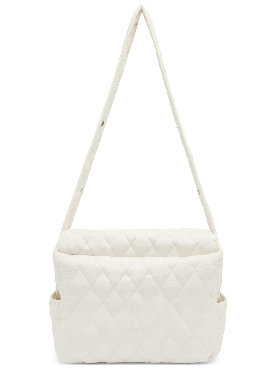 GUESS Accessories Beige Baby Changing Bag with Changing Mat Back View