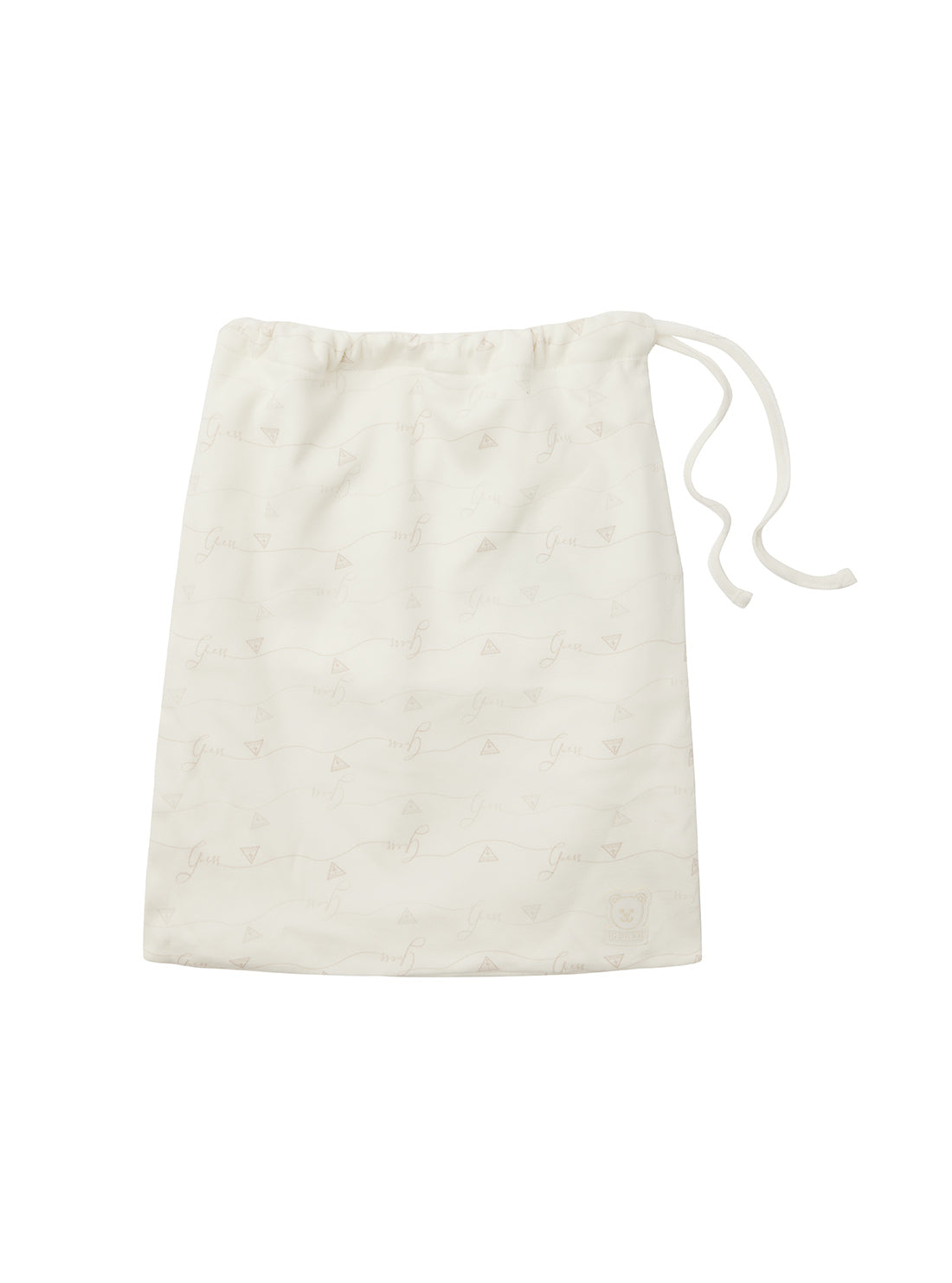 GUESS Accessories Beige Baby Changing Bag with Changing Mat Front View_2