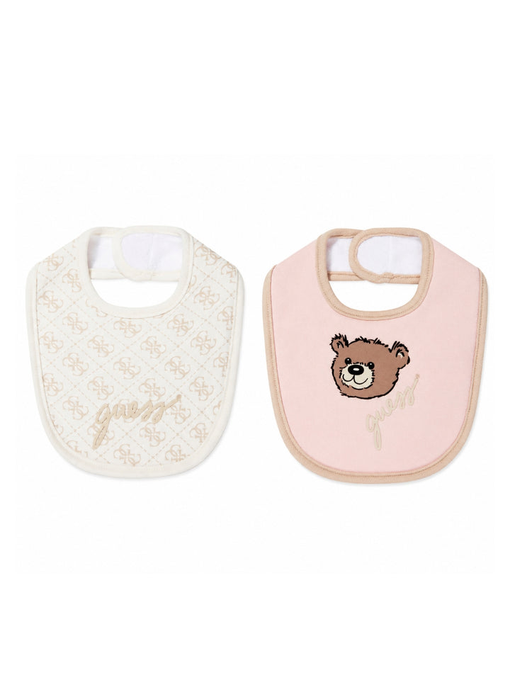 GUESS Kids Multi 2-Piece Bib Set H5YW17KA6W1 Front View