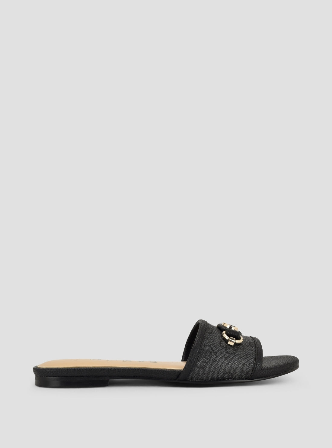 GUESS Footwear Medium Grey Hammin Sandals HAMMIN Side View2