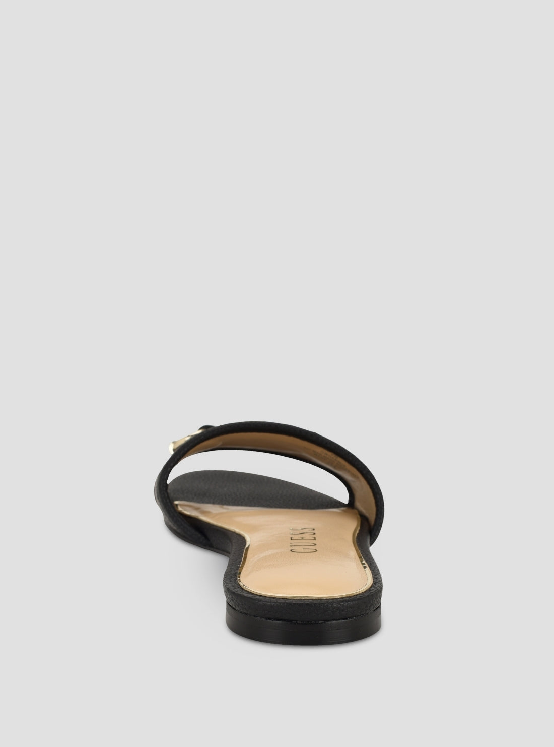 GUESS Footwear Medium Grey Hammin Sandals HAMMIN Back View