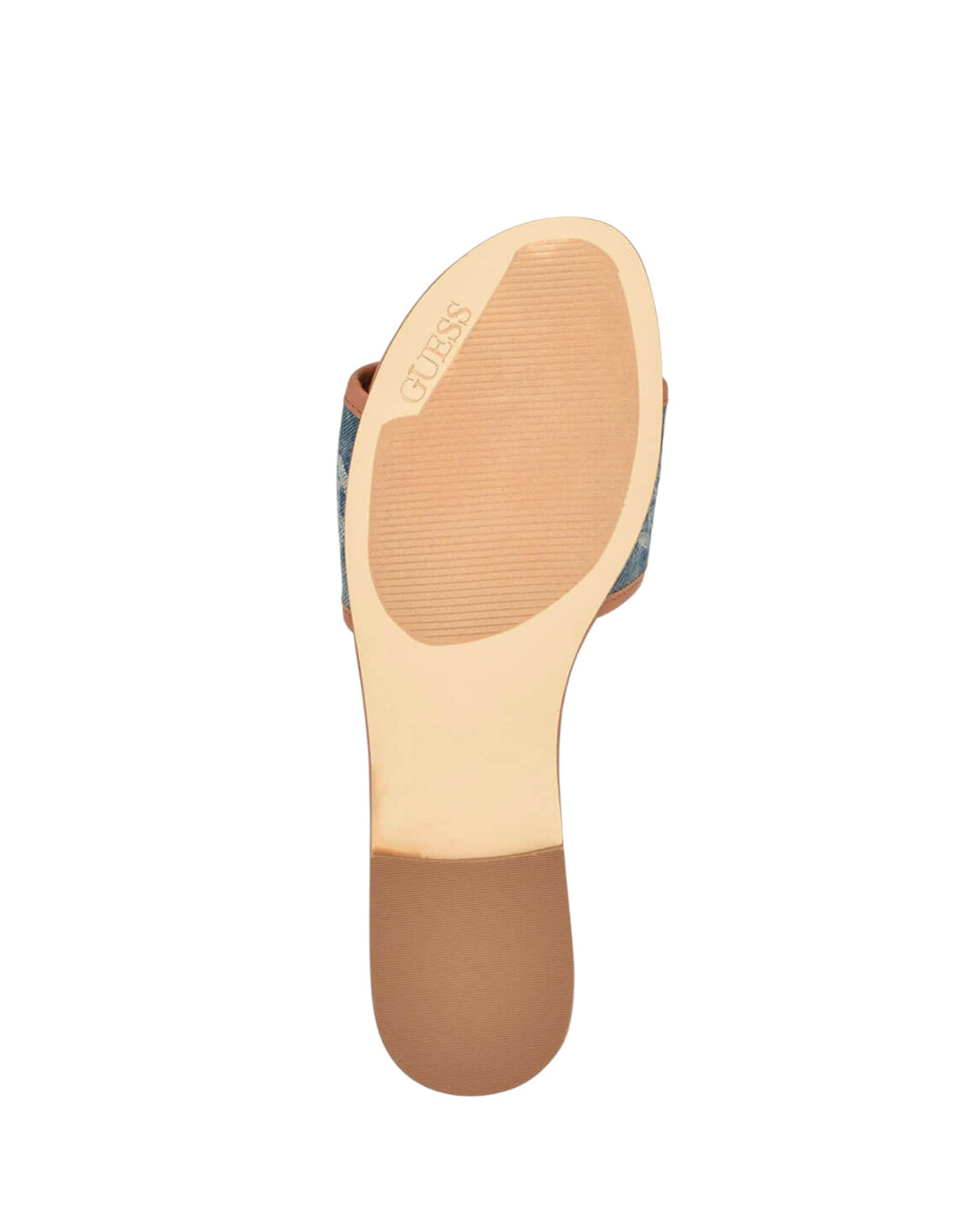 Blue Denim Logo Hammi3 Slide Sandals