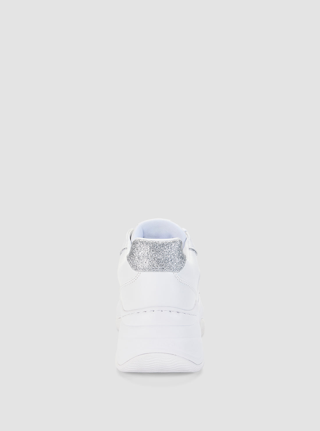 GUESS Footwear White Hapyy Chunky Sneakers HAPYY3 Back View