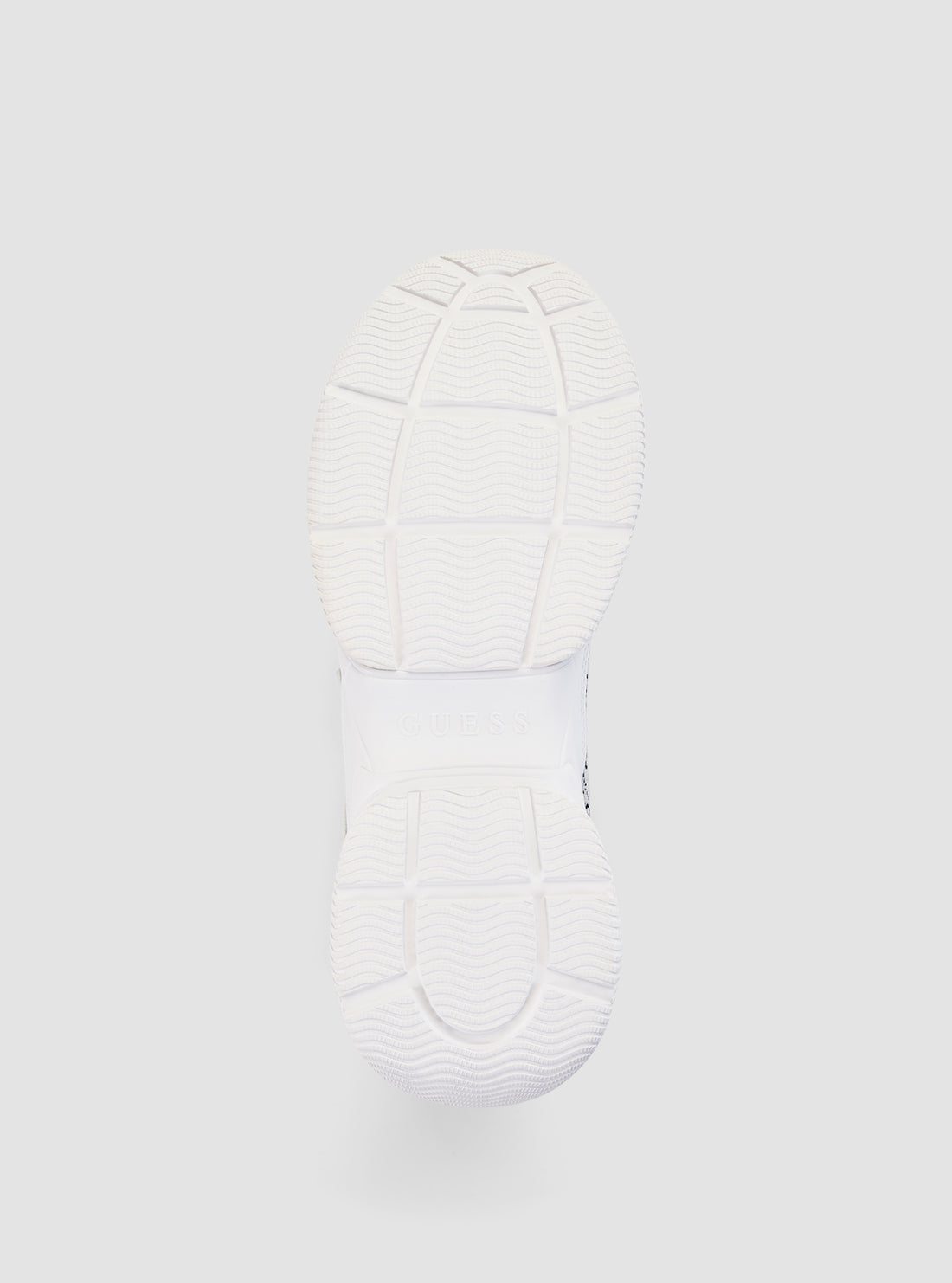GUESS Footwear White Hapyy Chunky Sneakers HAPYY3 Bottom View