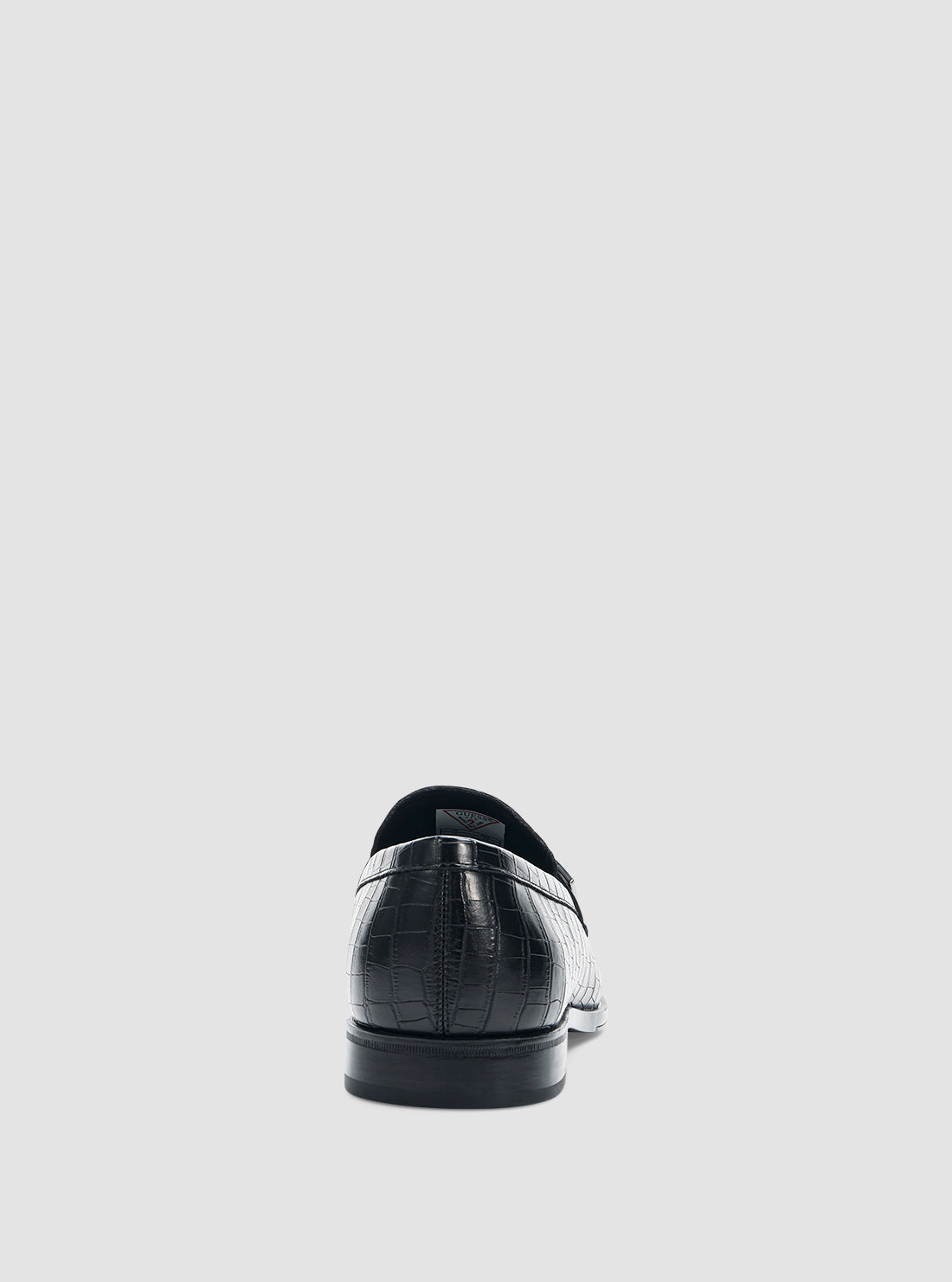GUESS Mens Black Haren Loafers HAREN Back View
