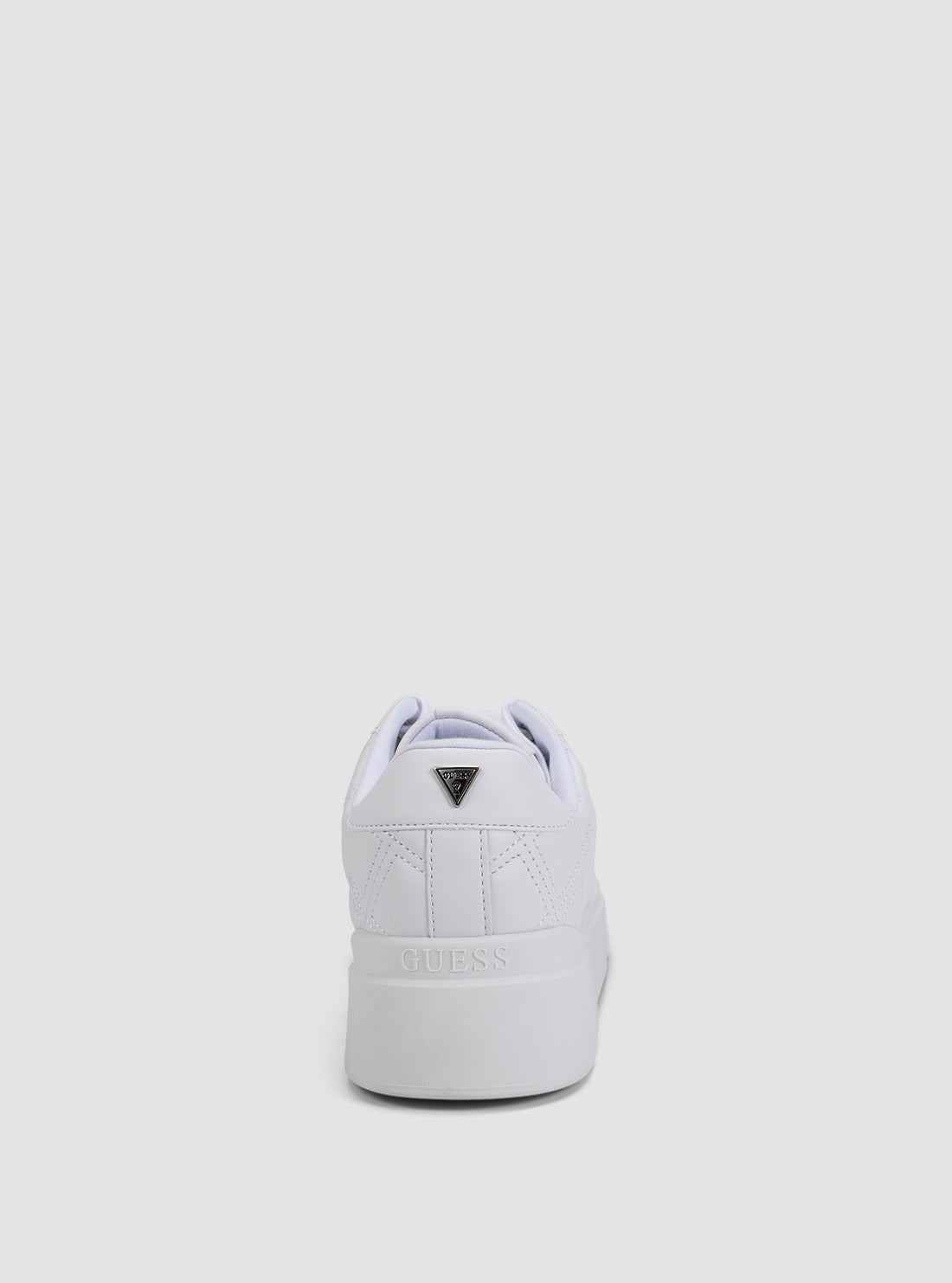 GUESS Footwear White Hazia Platform Sneakers HAZIA Back View