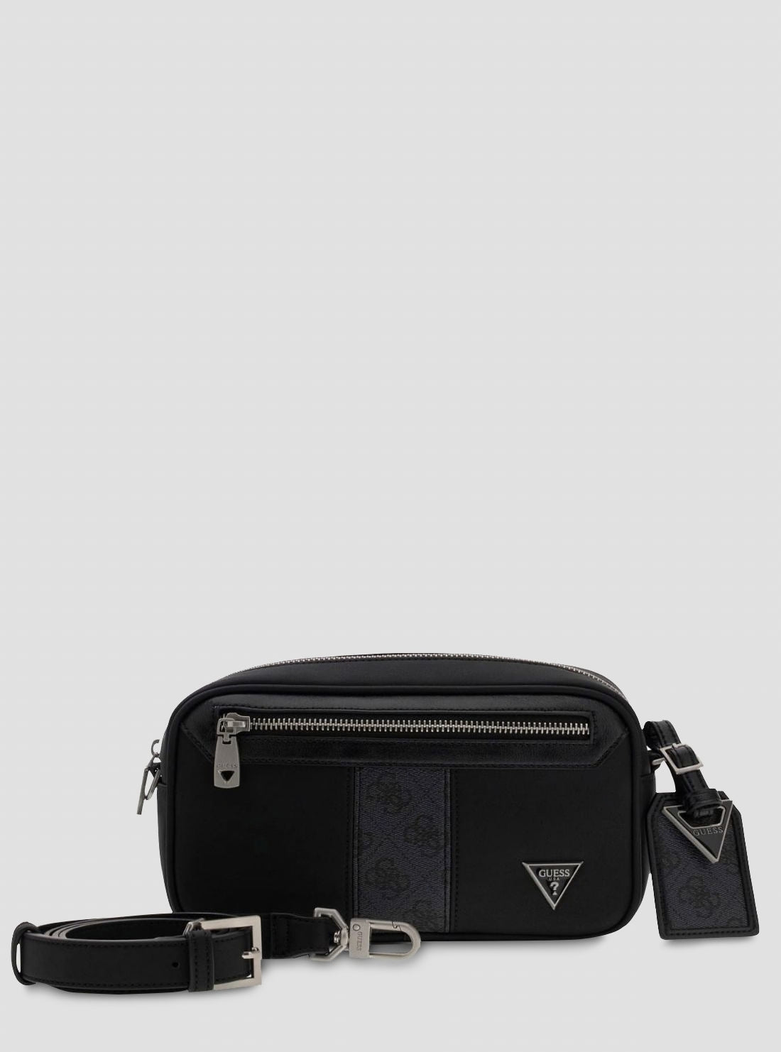 GUESS Accessories Black Sydney Camera Bag HMSYSYP6429 Front View