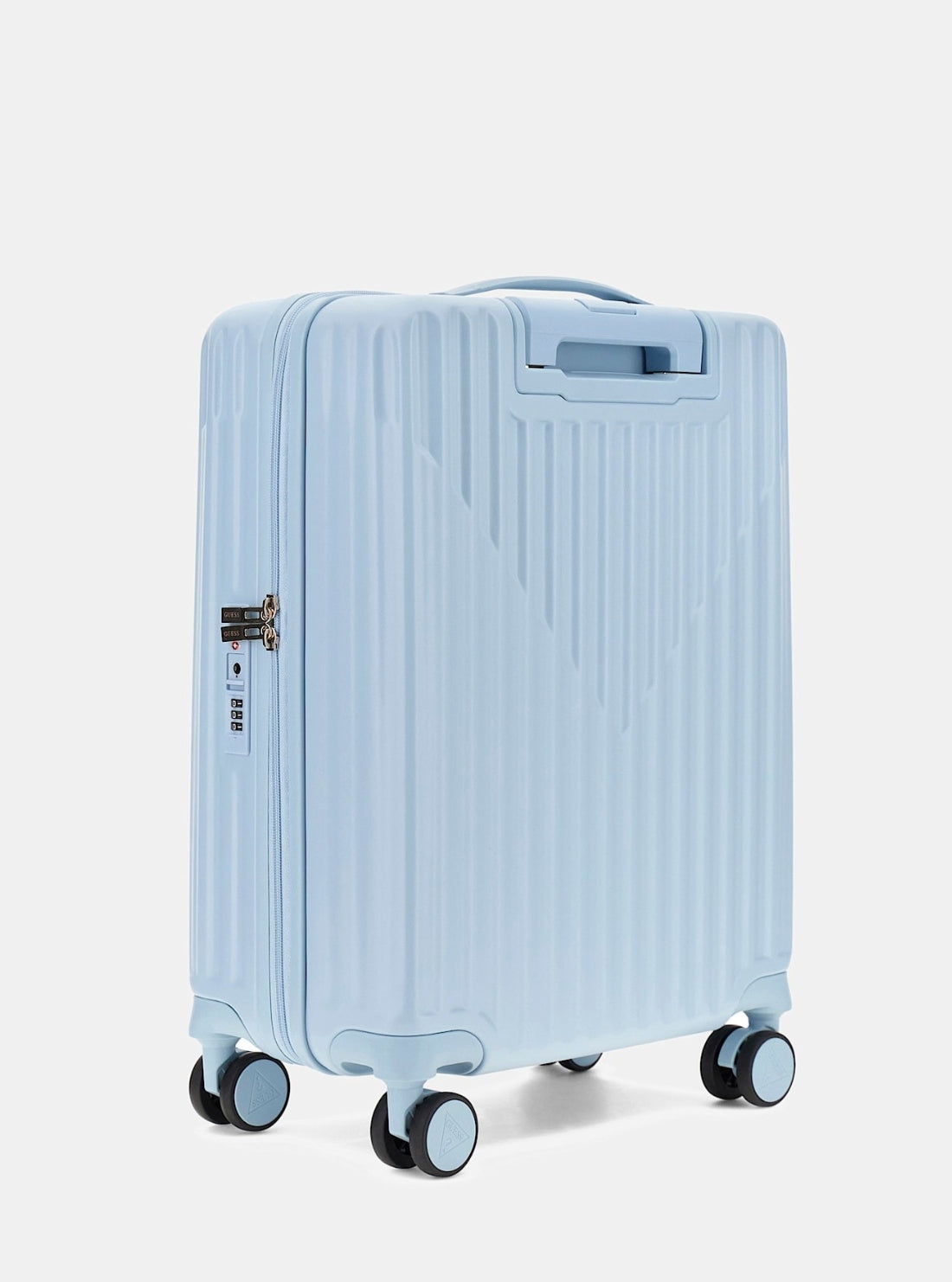 GUESS Luggage Blue Centennial 45cm Suitcase HN9675983 Back View