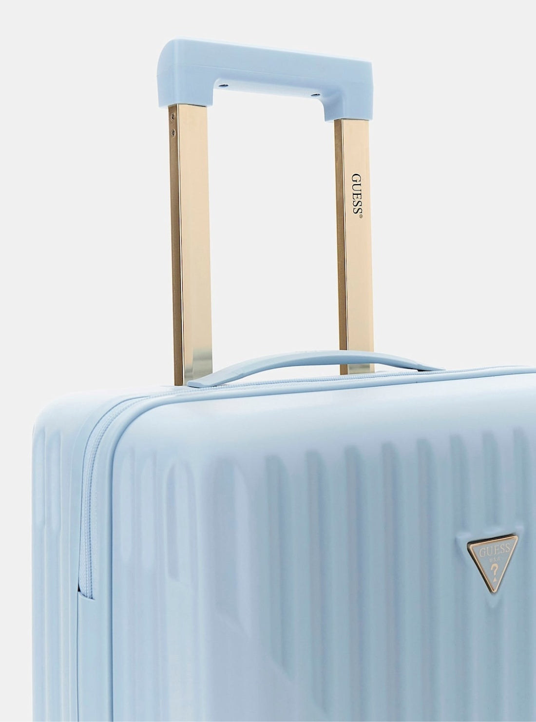 GUESS Luggage Blue Centennial 45cm Suitcase HN9675983 Detail View