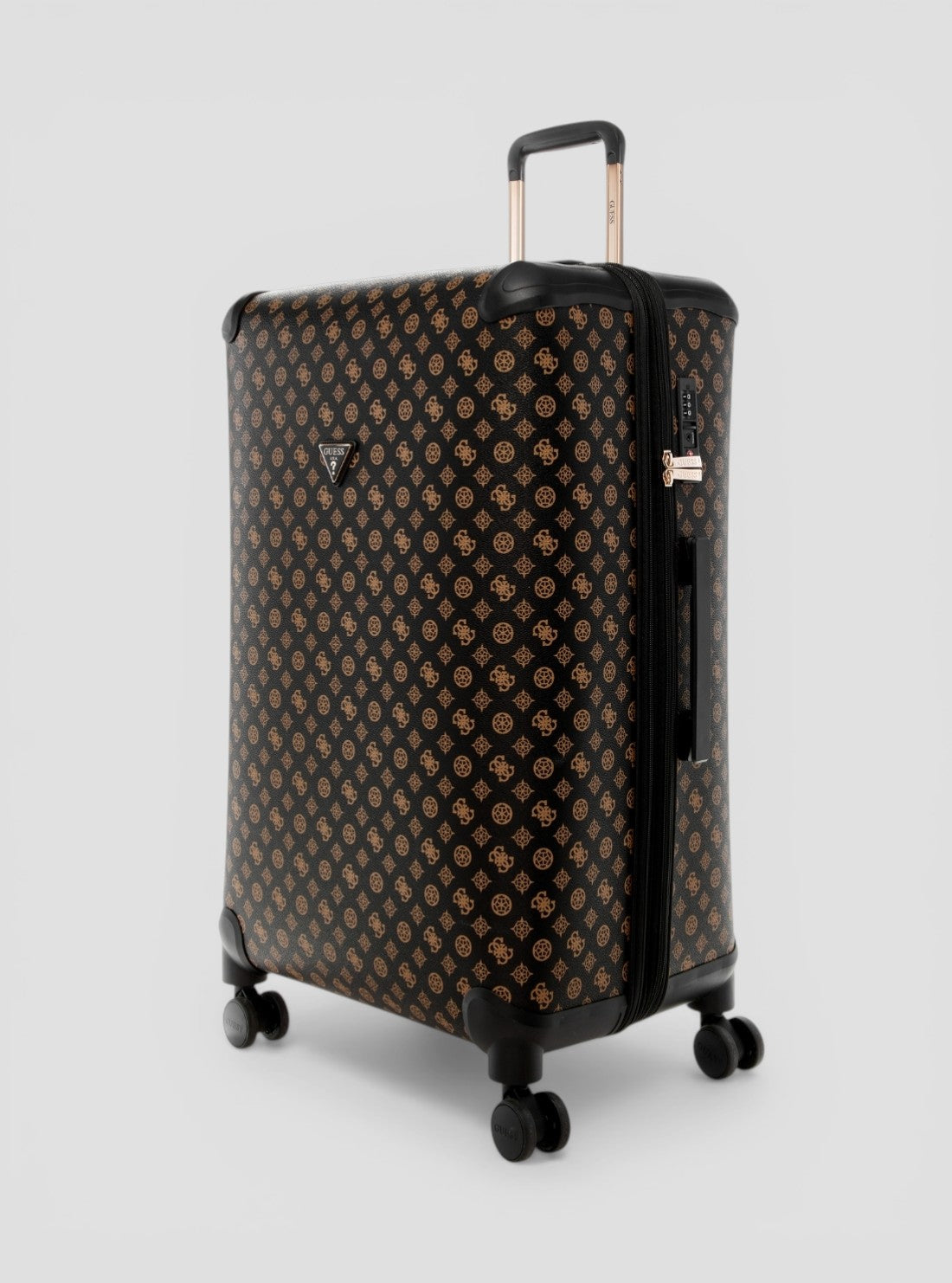 Brown Logo Wilder 71cm Suitcase | GUESS
