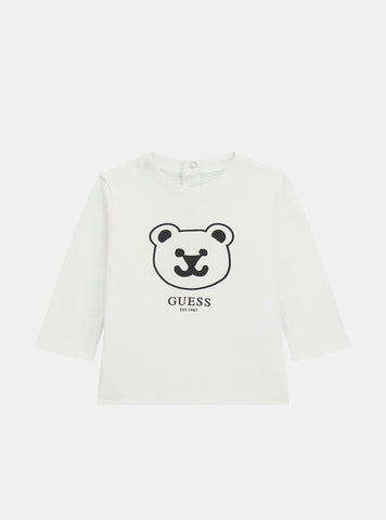 White Long Sleeve T-Shirt (0-12M)