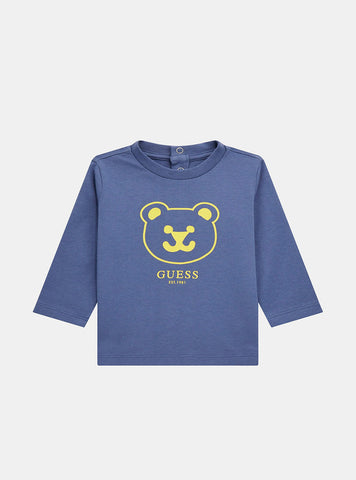 Blue Long Sleeve T-Shirt (0-12M)