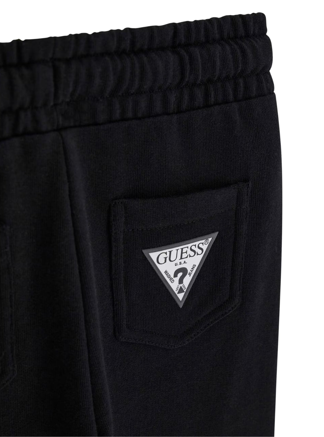 GUESS Kids Black Long Sleeve T-Shirt and Active Pants Set (0-9m) I6RG00K8HM4 Detail View_2