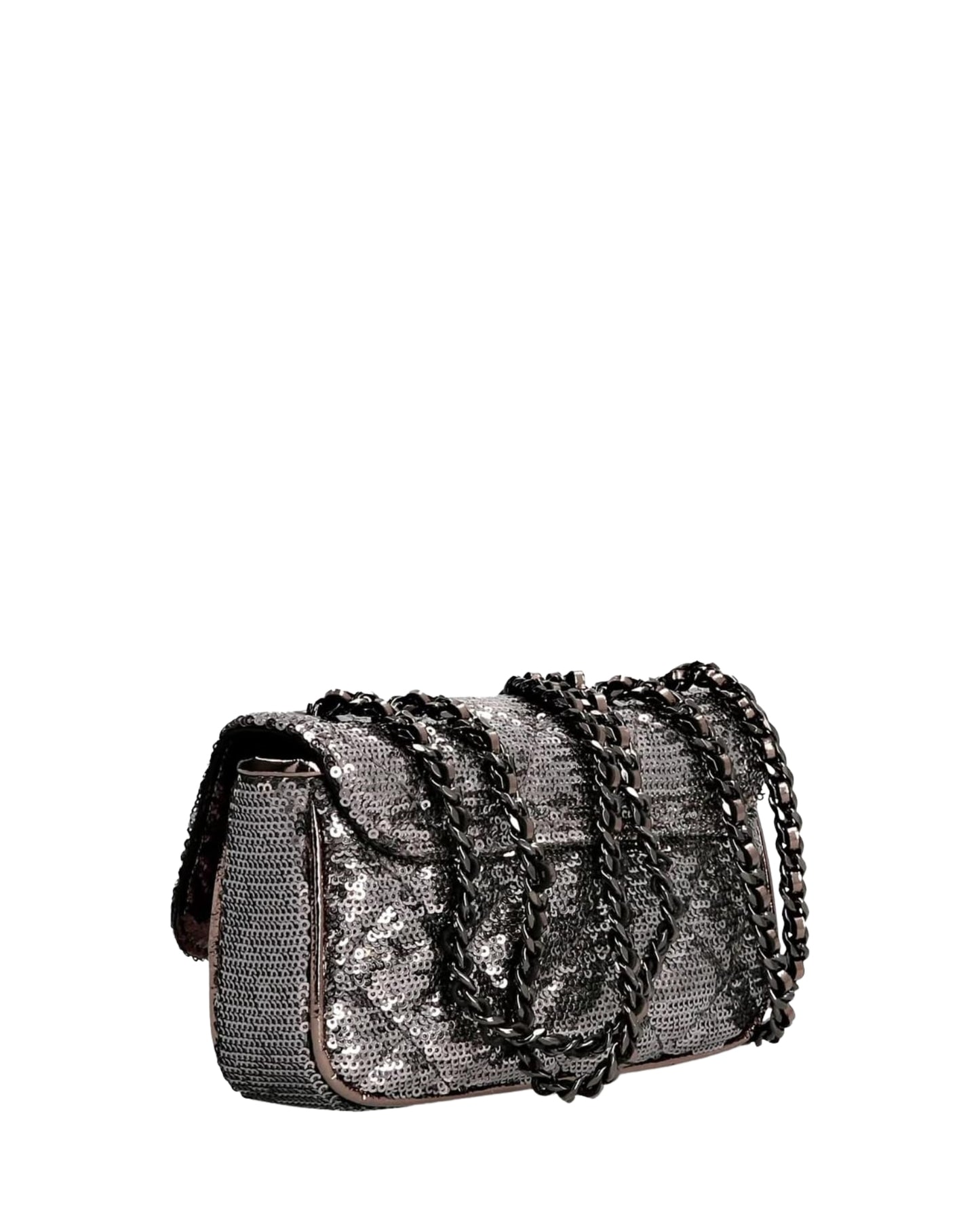 Pewter Cessily Micro Mini Bag