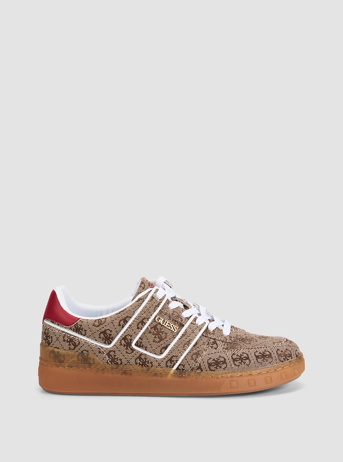 GUESS Footwear Brown Inart Sneakers INART7 Side View
