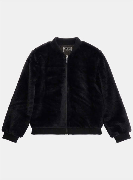 Guess Faux Fur Bomber Jacket Shop GUESS Faux Fur Bomber Jacket