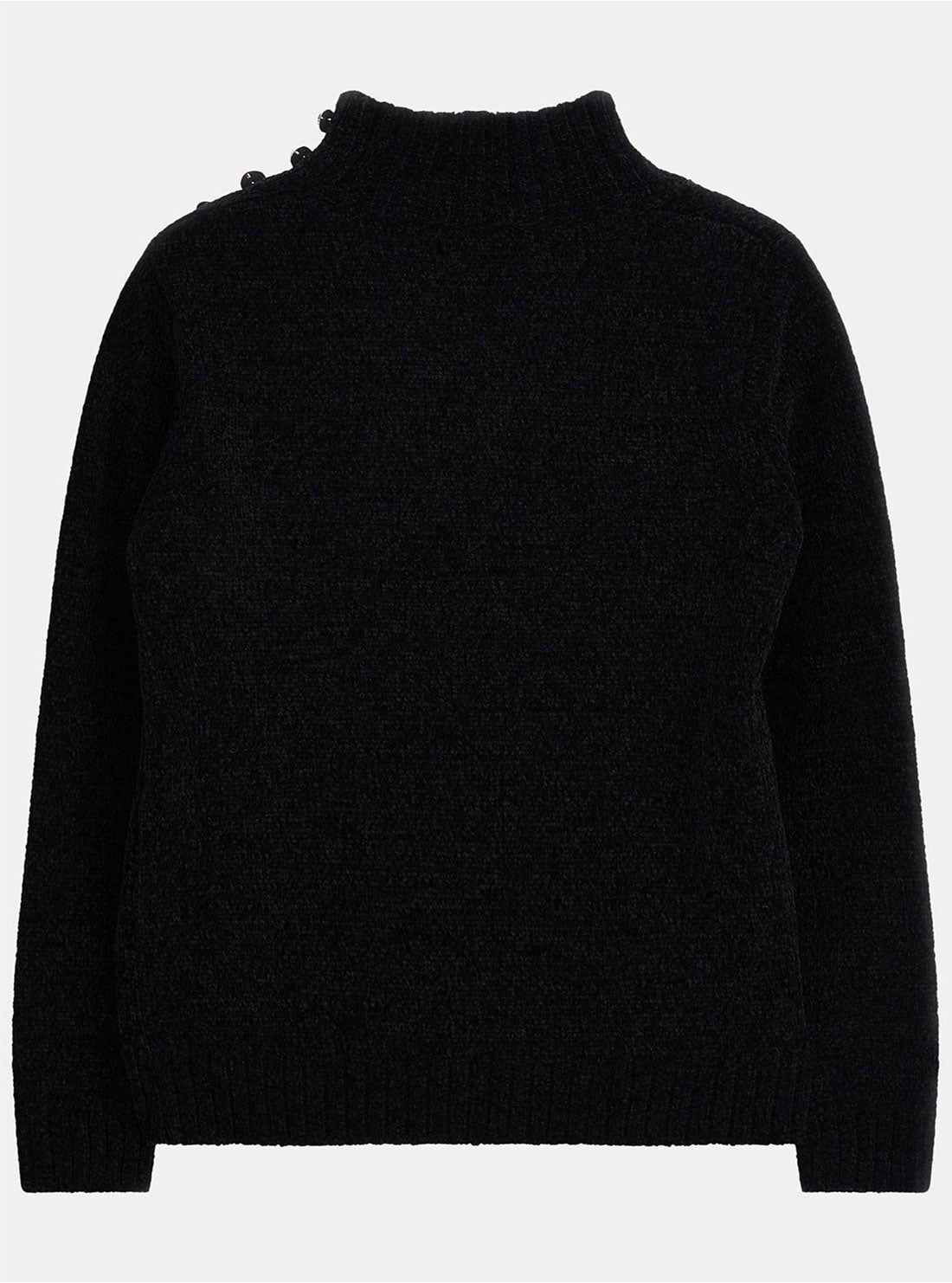 GUESS Black Long Sleeve Jumper (7-16) back view