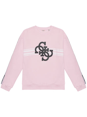 GUESS Pink Long Sleeve Jumper (7-16) front view