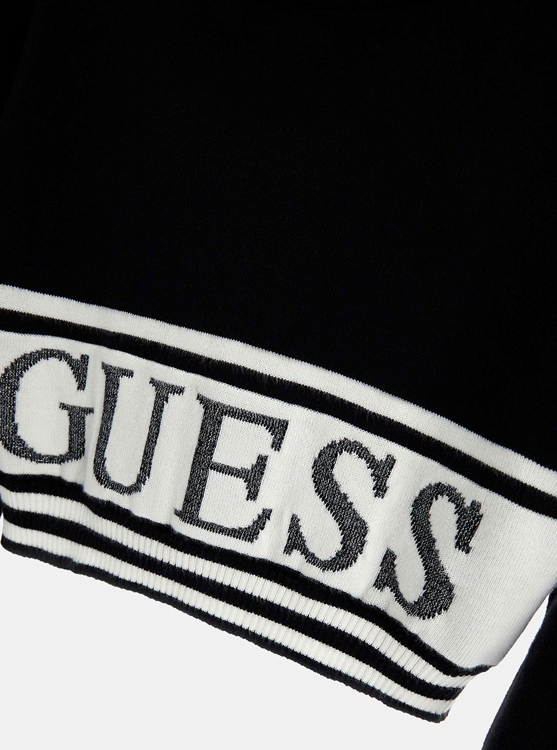 GUESS Black Long Sleeve Sweater (7-16) detail view