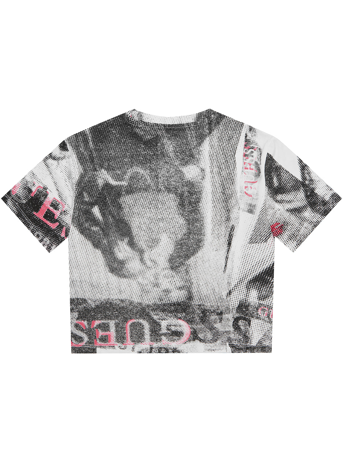 Newspaper Print Short Sleeve T-Shirt (7-16)