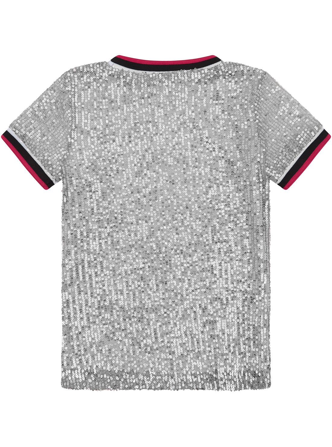 Grey Regular Sequins T-Shirt (7-16)