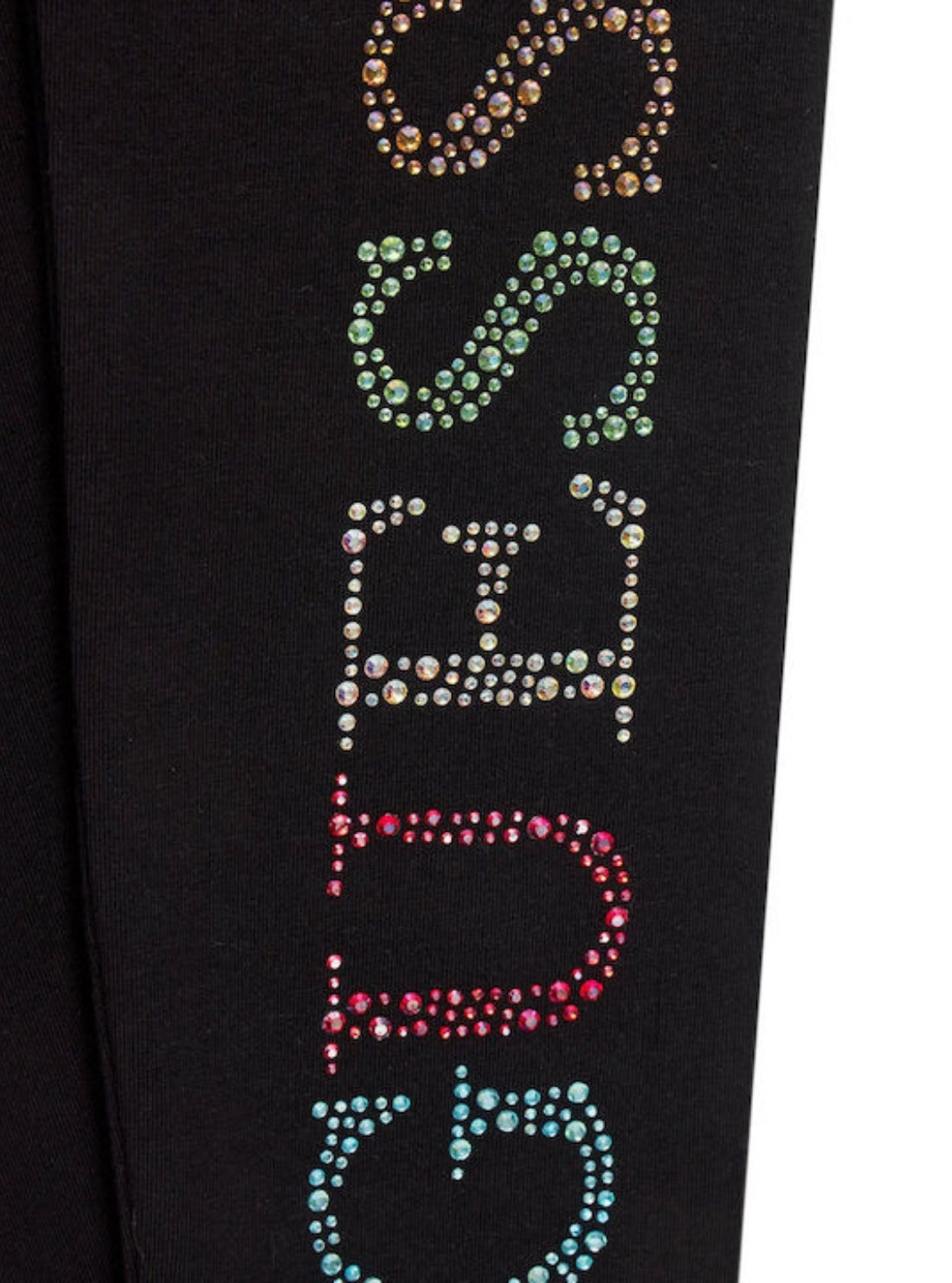 GUESS Kids Black Logo Leggings (7-16) J4GB10J1314 Detail View