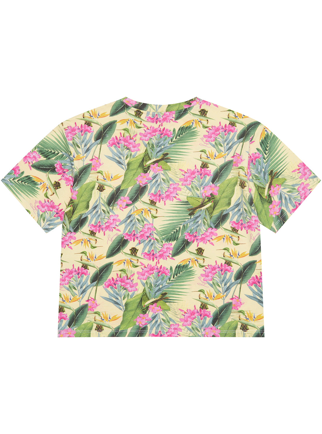 Botanical Print Short Sleeve T-Shirt (7-16)