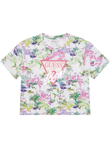 Multi Flamingo Love T-Shirt (7-16)
