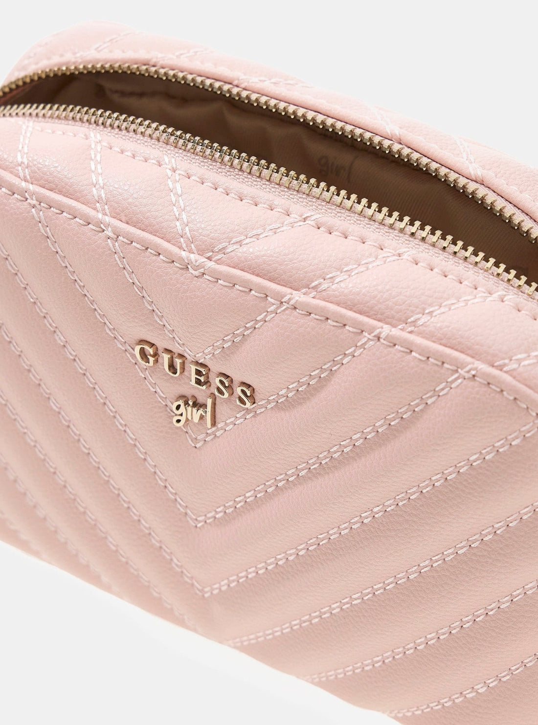 GUESS Kids Pink Camera Bag J4GZ23WFZL0 Inside View