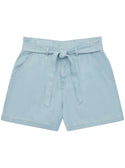 Blue Tencel Indi Shorts (2-7)