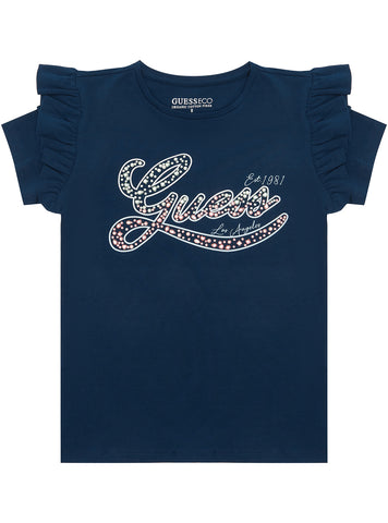 Navy Short Sleeve T-Shirt (7-16)