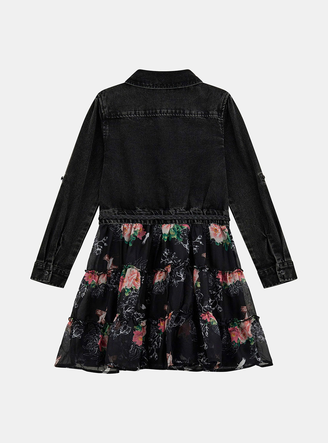 Black Floral mini Dress