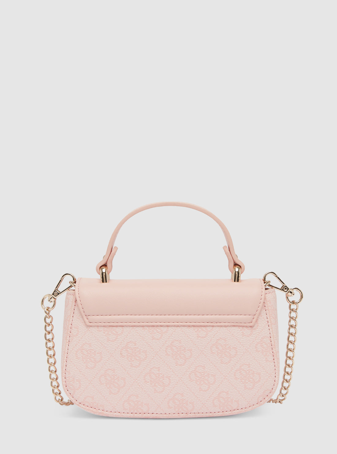 GUESS Kids Pink Crossbody Flap Bag J4YZ42WFEN0 Back View