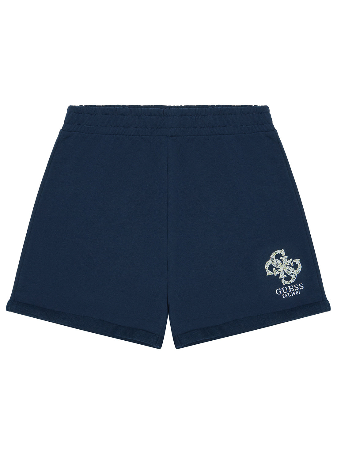 GUESS Kids Blue Active Shorts (7–16) J5GD24KA6R4 Front View