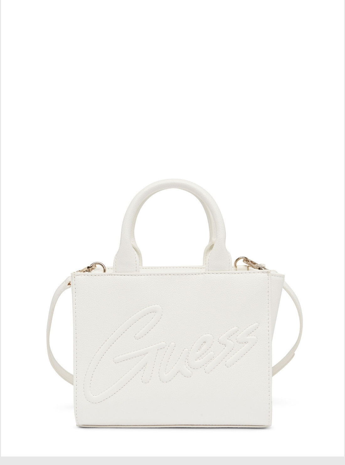 White Tote Bag | GUESS