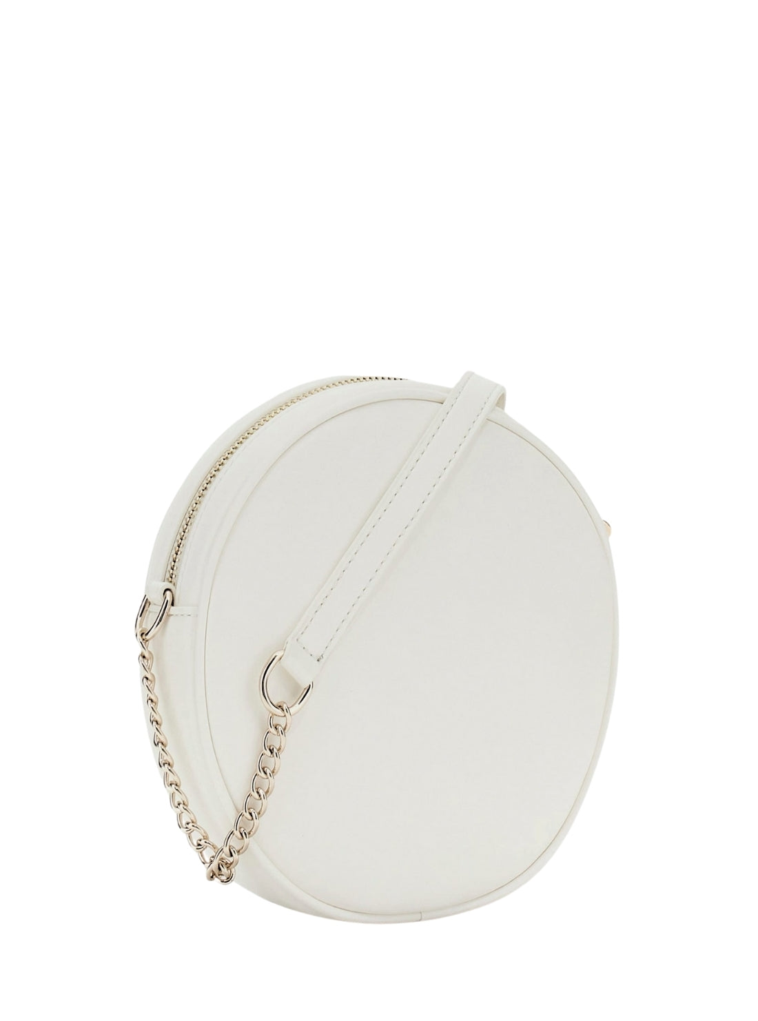 GUESS Kids White Mini Crossbody Circle Bag J5GZ19WH7G0 Back View