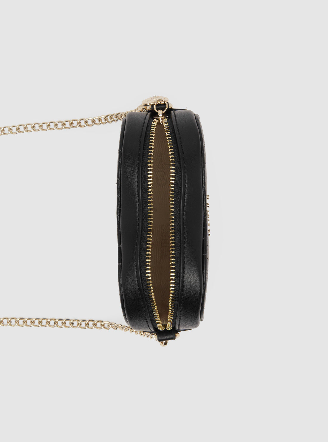 GUESS Kids Black Heart Crossbody Bag J5GZ29WGT10 Inside View