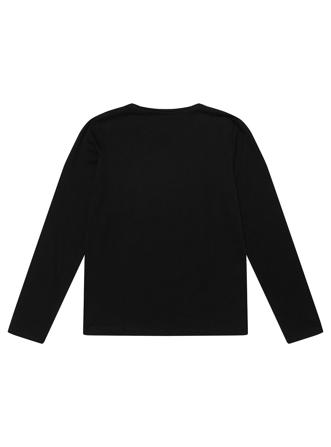 Black Long Sleeve T-Shirt (7-16)