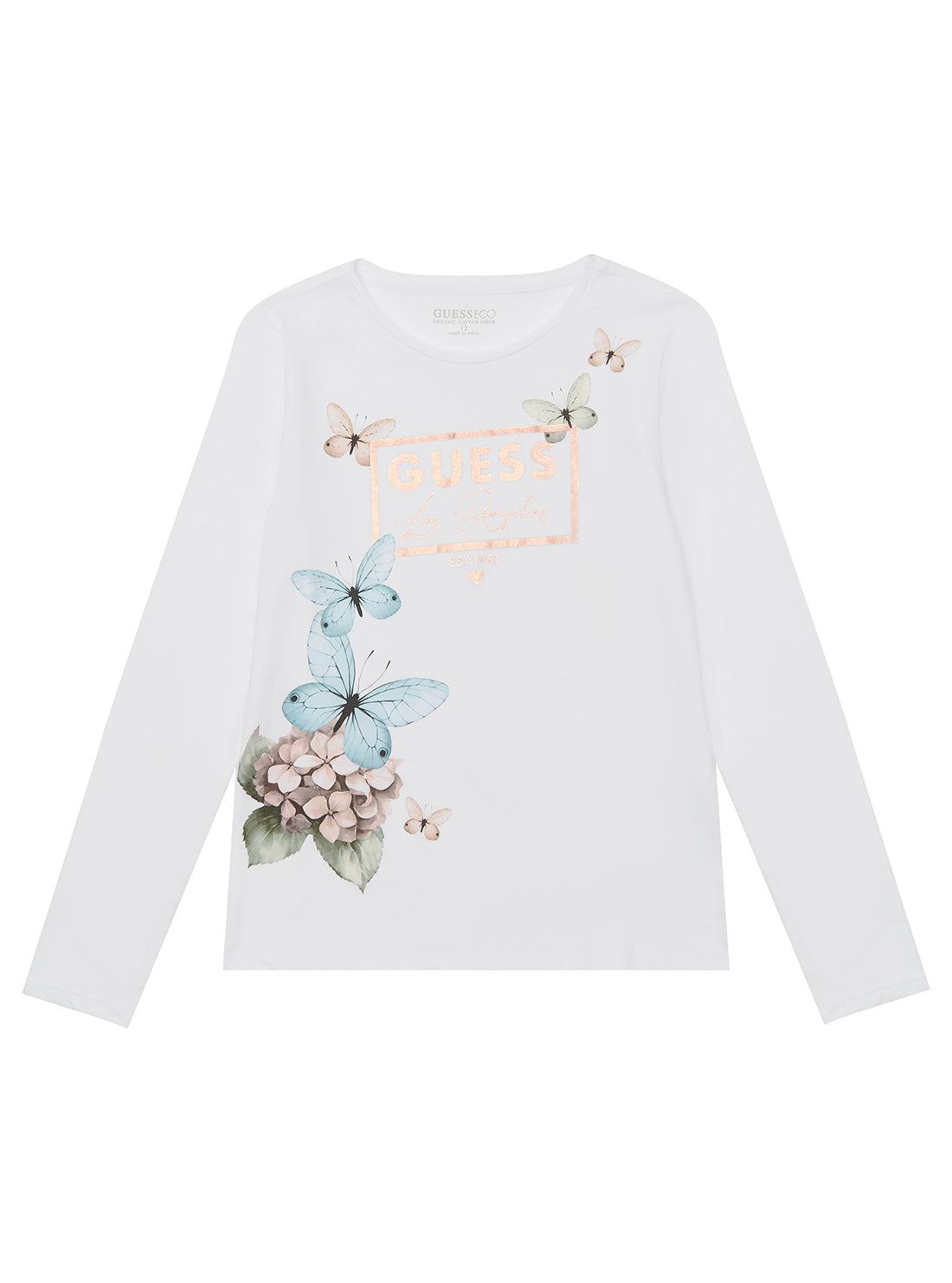 White Long Sleeve T-Shirt (7-16)