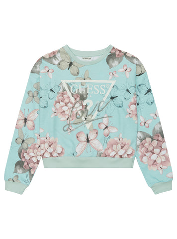 Blue Long Sleeve Active Top (7-16)