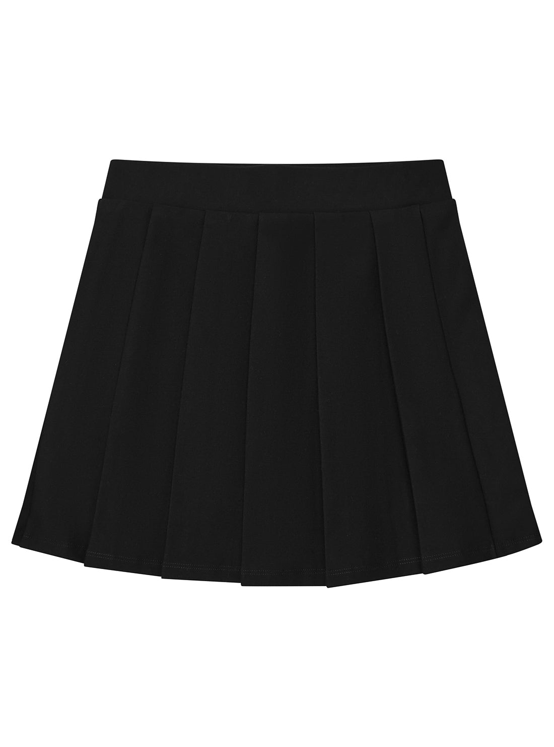 GUESS Kids Black Punto Milano Mini Skirt (7-16) J5YD01KAUH0 Back View