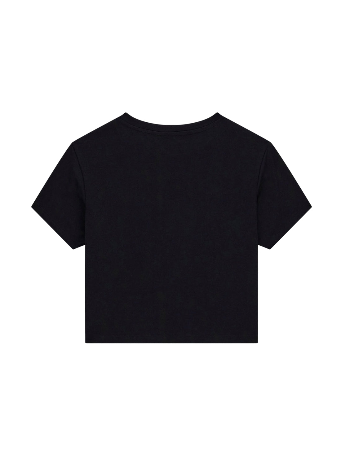 GUESS Kids Black Logo Midi T-Shirt (7-16) J5YI09K6YW4 Back View