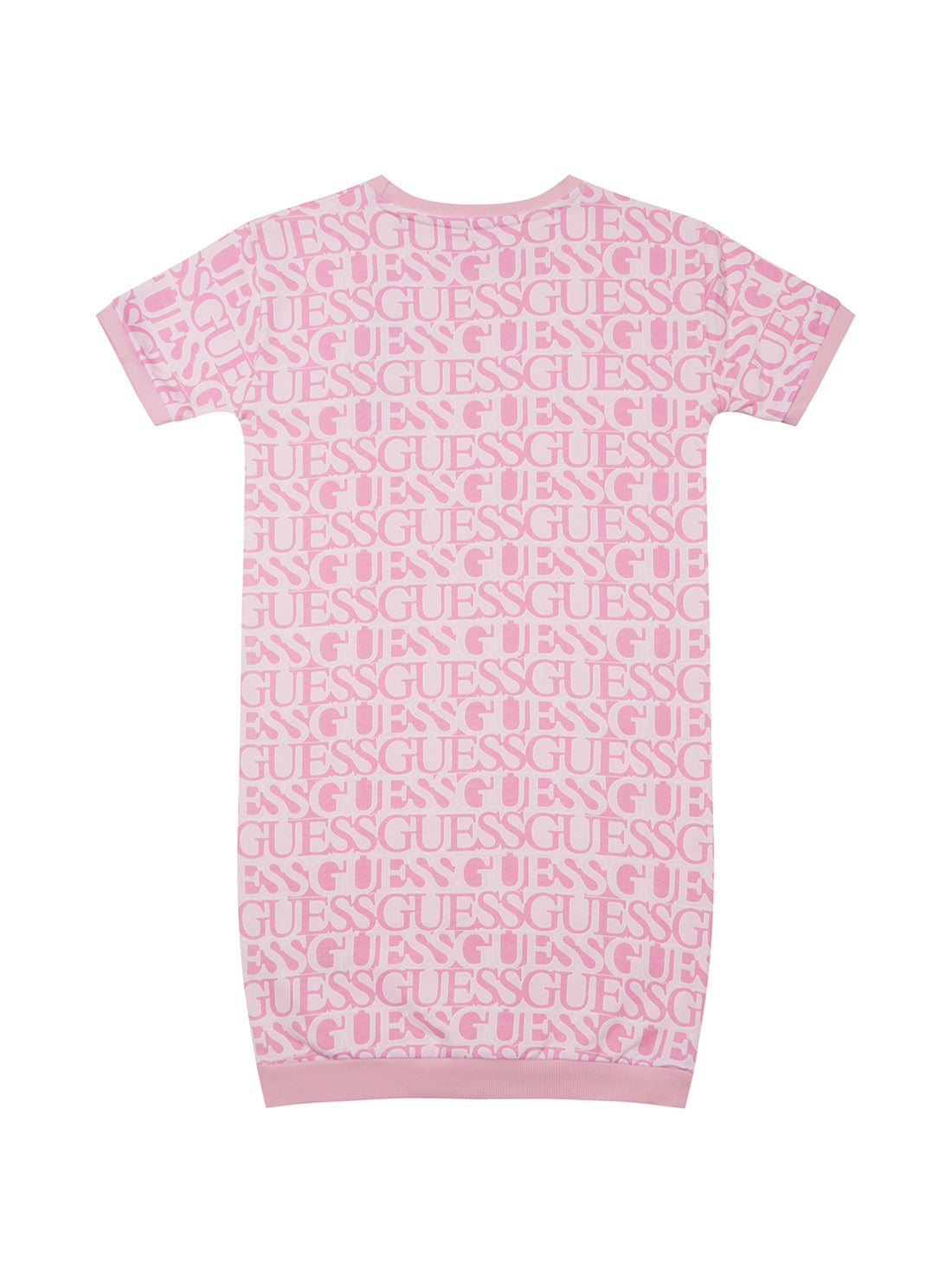 GUESS Kids Pink Logo Active Dress (7-16) J5YK07KAD74 Back View