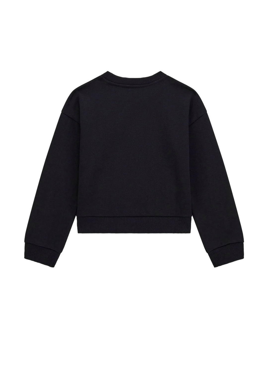 GUESS Kids Black Long Sleeve Active Top (7-16) J5YQ09KAV34 Back View