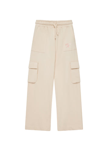 GUESS Kids Beige Active Cargo Pants (7-16) J5YQ15KA6R4 Front View