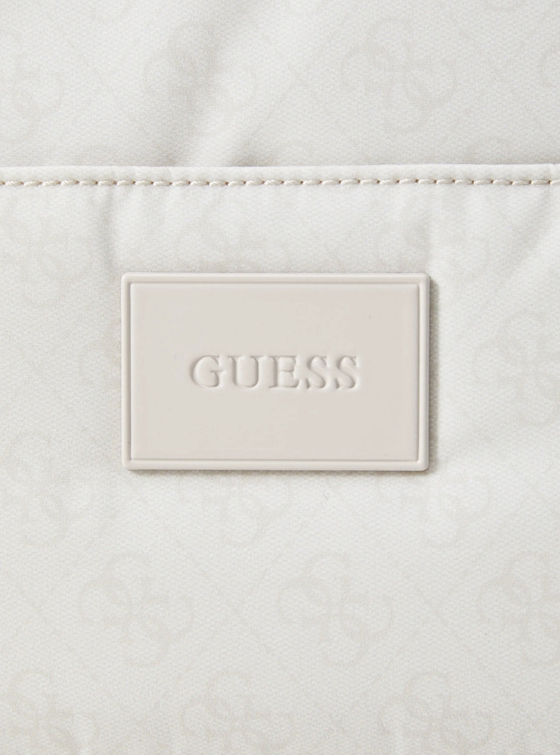 GUESS Kids White Puffy Diaper Bag J5YZ02WFTO0 Detail View