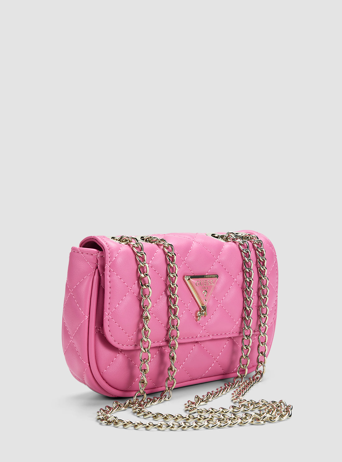 Jelly Pink Mini Convertible Crossbody Bag | GUESS
