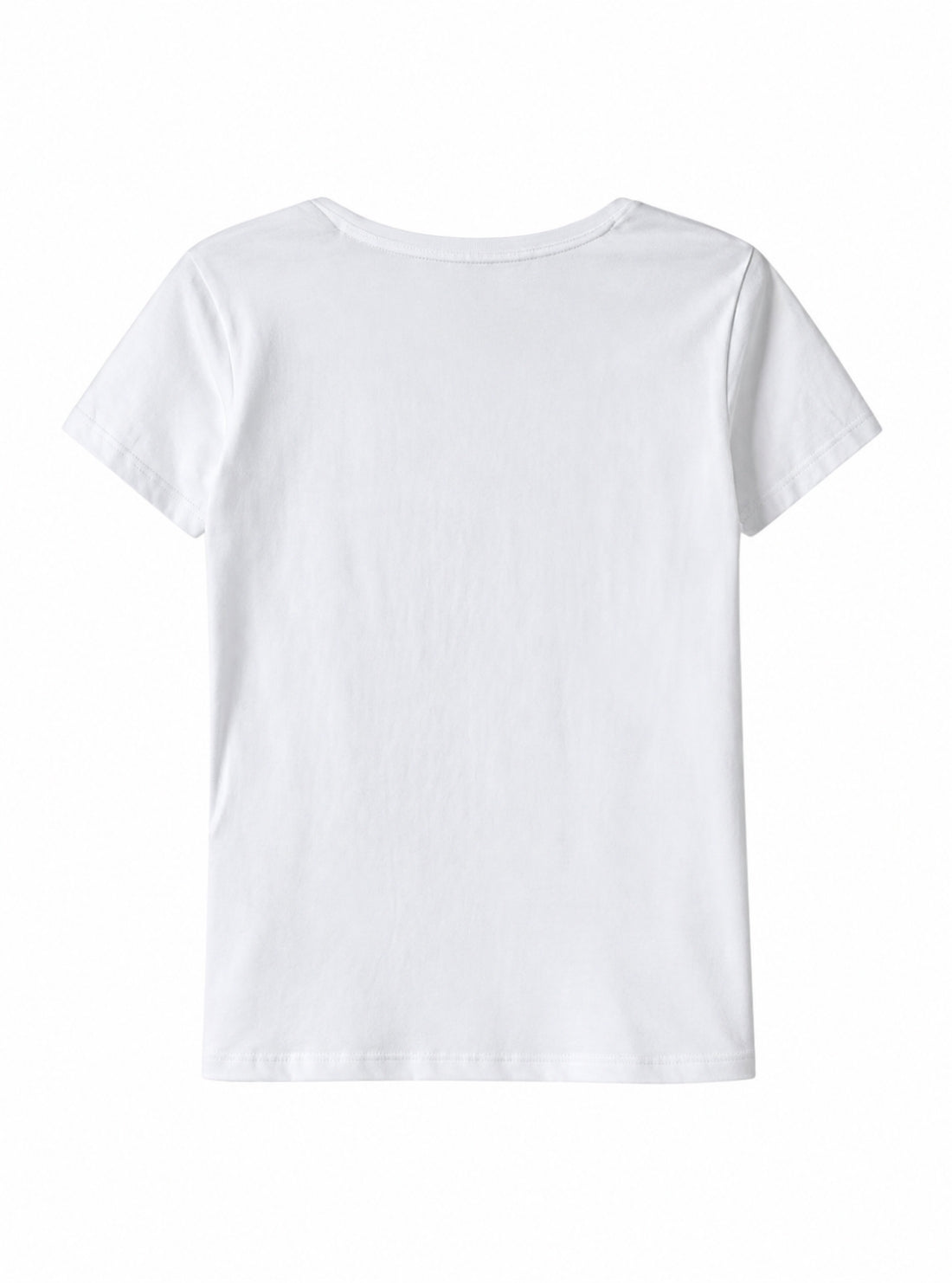 GUESS Kids White Logo T-Shirt (7-16) J6BI01K5769 Back View