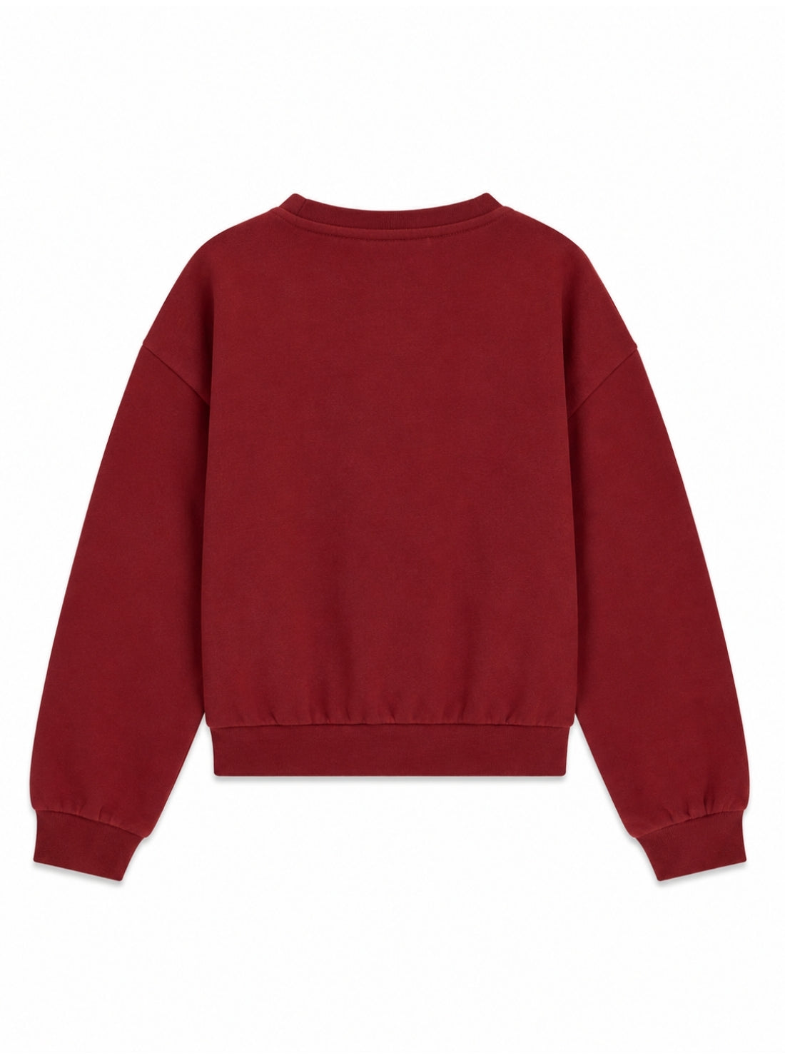 GUESS Kids Red Triangle Logo Sweatshirt (7-16) J6BQ07K6093 Back View
