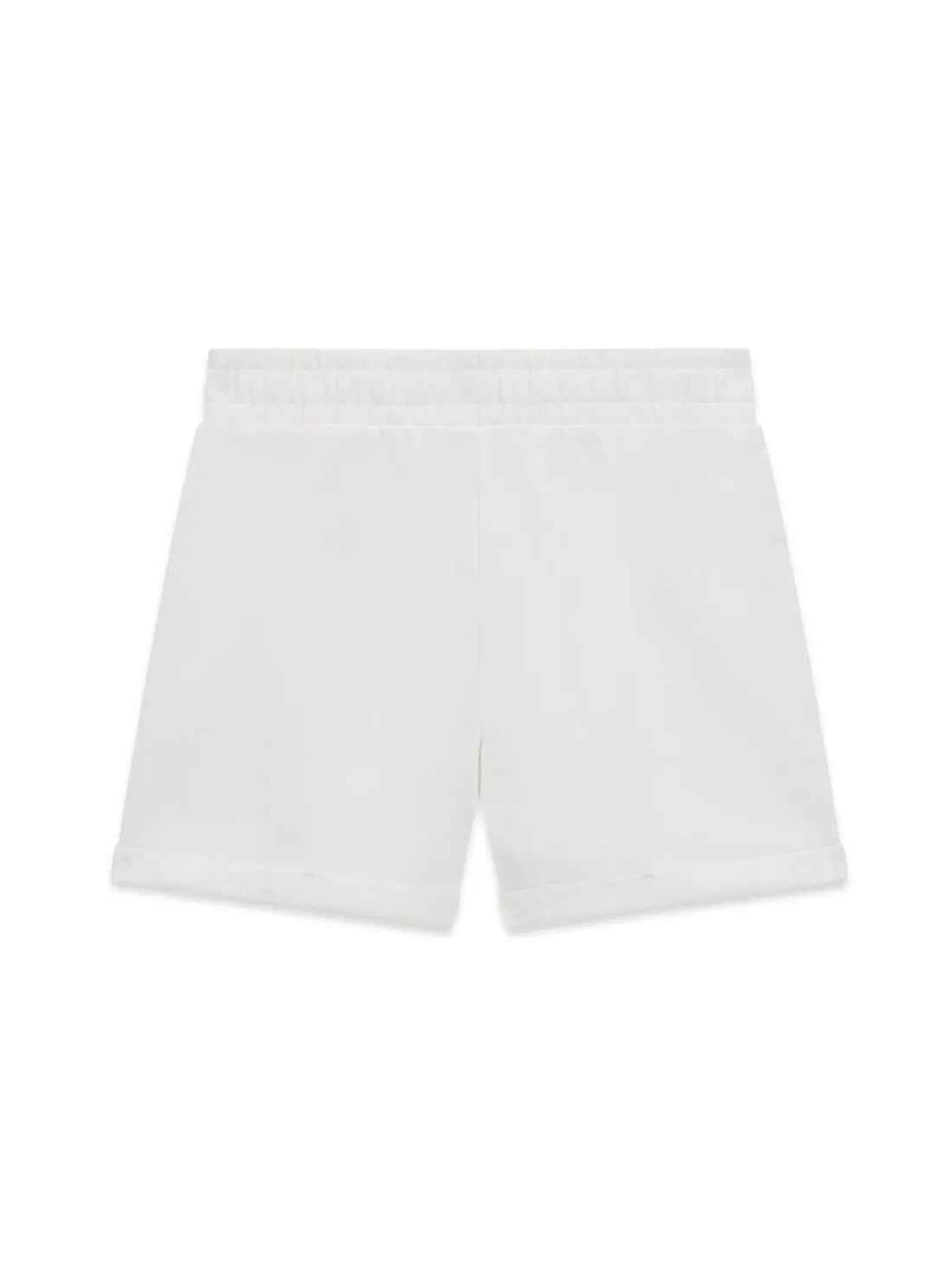 GUESS Kids White French Terry Active Shorts (7-16) J6GD41KA6R4 Back View